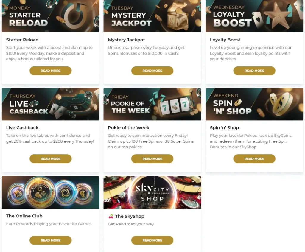 SkyCity Casino promotions